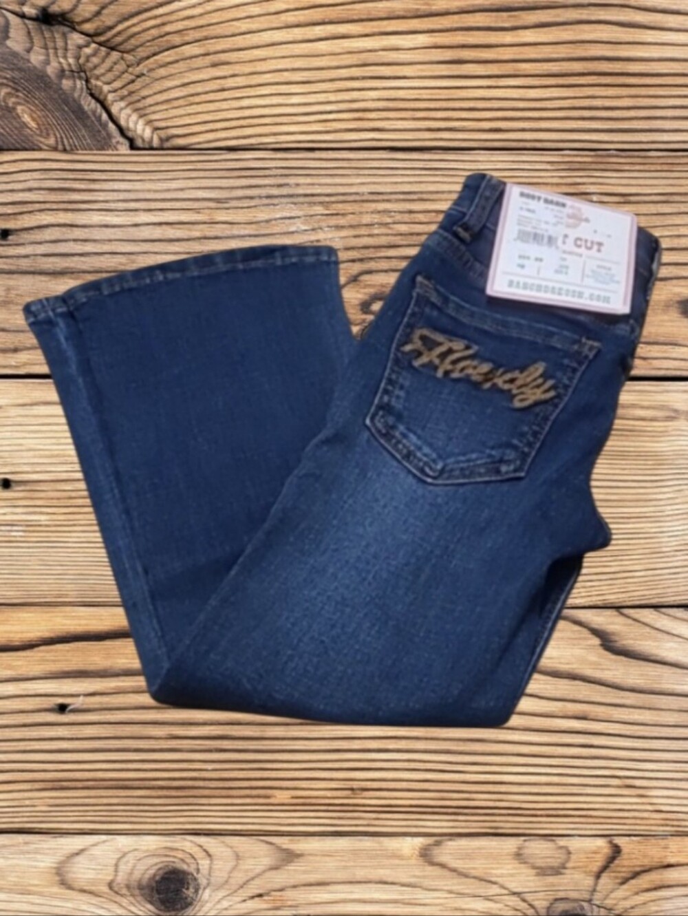 NWT LITTLE GIRL'S RANCH DRESS'N HOWDY JEANS